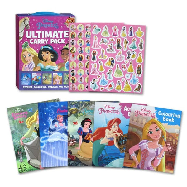 Girls Disney Princess ULTIMATE CARRY PACK Autumn 2018 Paperback NEW!!!! - Children Store Co.