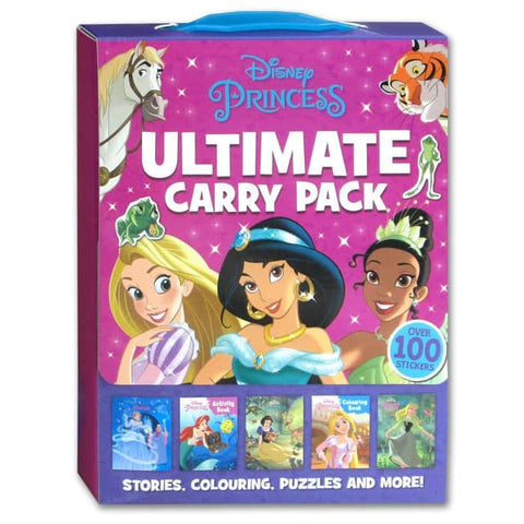 Girls Disney Princess ULTIMATE CARRY PACK Autumn 2018 Paperback NEW!!!! - Children Store Co.