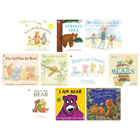 Kids/Children Best of Bears x10 Book Collection (2+ Years)
