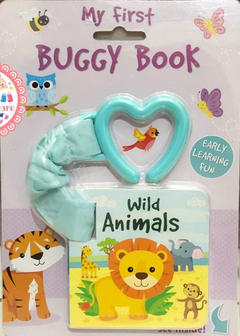 Baby Buggy book Wild Animals Board book Ages 0+ NEW!!!!! - Children Store Co.