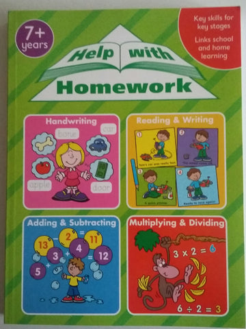 Kids/Children Home Schooling Help with Homework Ages 7+ (bumper workbook) Paperback - Children Store Co.