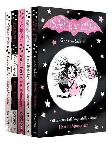 Isadora Moon 5 Book Collection - Ages 5-7 - Paperback - Harriet Muncaster Paperback New!!! - Children Store Co.
