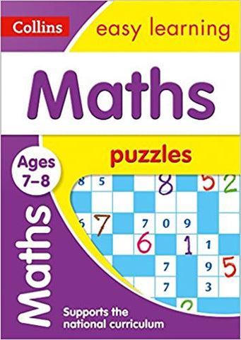 Collins Maths Puzzles KS2 Ages 7-8 New!!!!! - Children Store Co.