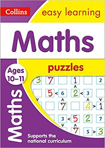 Collins Maths Puzzles KS2 Ages 10-11 New!!!!! - Children Store Co.