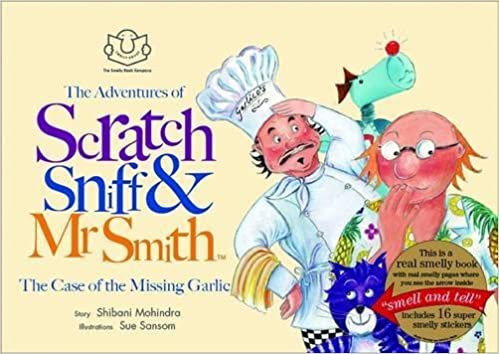 Kids/Children The adventures of Scratch Sniff & Mr Smith 3 books collection with Smelly Stickers New!!! - Children Store Co.