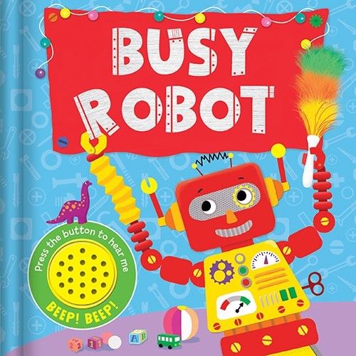 Baby/kids Busy Robot Sound book NEW!!!! - Children Store Co.