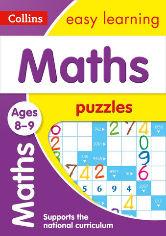Collins Maths Puzzles KS2 Ages 8-9 New!!!!! - Children Store Co.