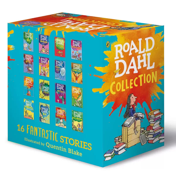 Kids/Children Roald Dahl Collection, 16 Books Box Set (7+ Years) PB