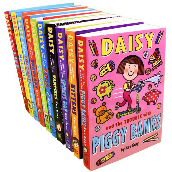 Kids/Children Daisy & The Trouble With Kittens 10 Books - Ages 9-14 - Paperback - Kes Gray RED FOX - Children Store Co.