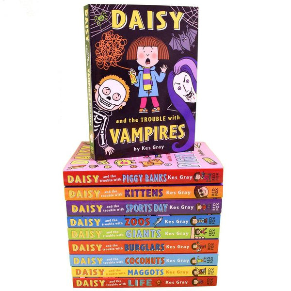 Kids/Children Daisy & The Trouble With Kittens 10 Books - Ages 9-14 - Paperback - Kes Gray RED FOX - Children Store Co.