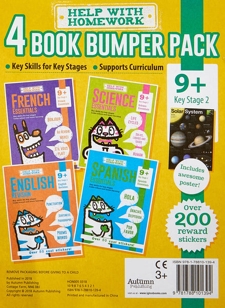 Help With Homework Ages 9+ (4 books set) Brand New!!!!! - Children Store Co.