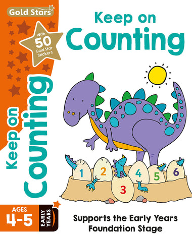 Goldstars Keep on Counting Ages 4-5 yrs  NEW!!!! - Children Store Co.