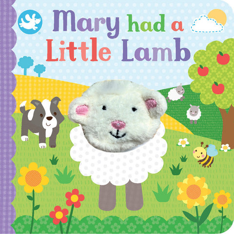 Mary had a little Lamb Finger puppet Board book by Little Learners (NEW)!!!! - Children Store Co.
