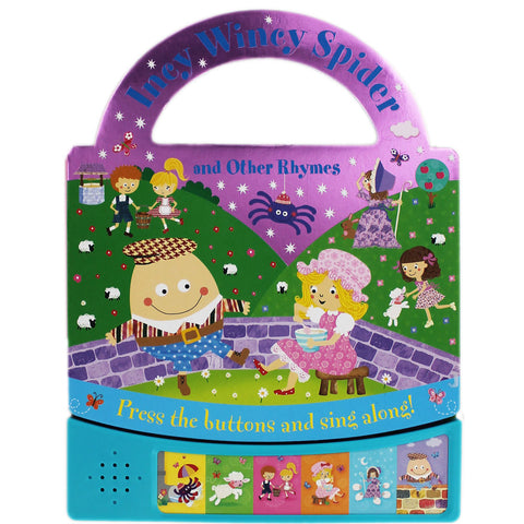 Carry along sound book Incy Wincy Spider and other Rhymes Hardback Like New - Children Store Co.