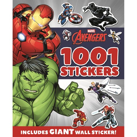 Boys/Children Marvel Avengers 1001 Stickers & Colouring Book Brand New - Children Store Co.