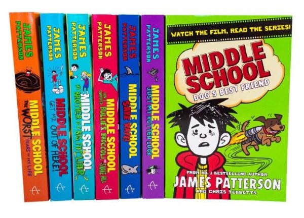 Children Middle School 7 Books Collection Set - Ages 9-14 - Paperback - James Patterson - Children Store Co.