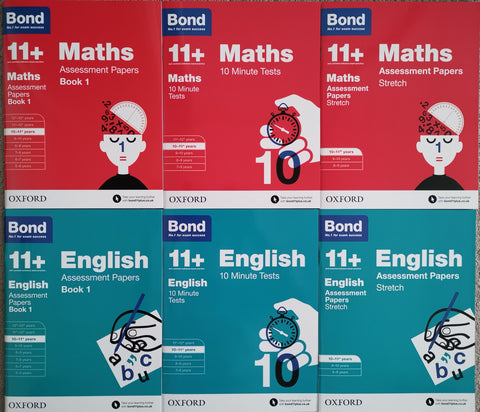 Bond 11+ English & Maths Assessment Papers, Ages 10-11 Years - Children Store Co.