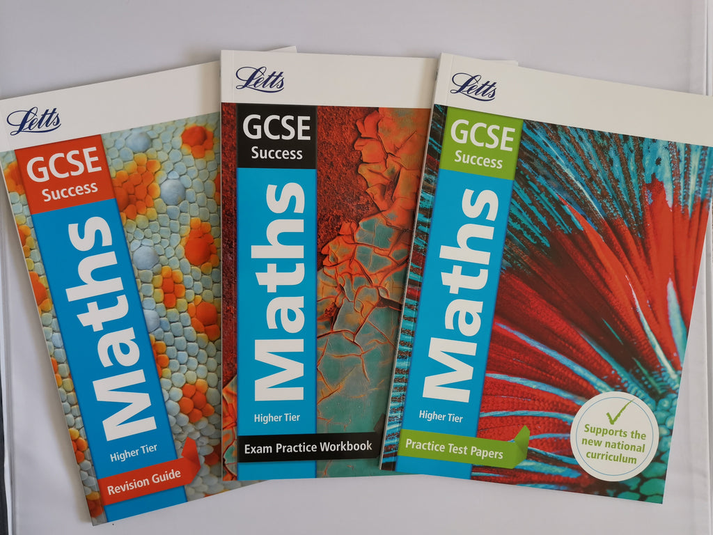 Letts GCSE Success Maths Workbooks (Set of 3 books) New!!!! - Children Store Co.