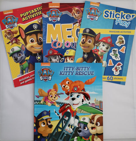 Kids/Children nickelodeon Paw Patrol Activity books (4 books set) Paperback Parragon books New!!! - Children Store Co.