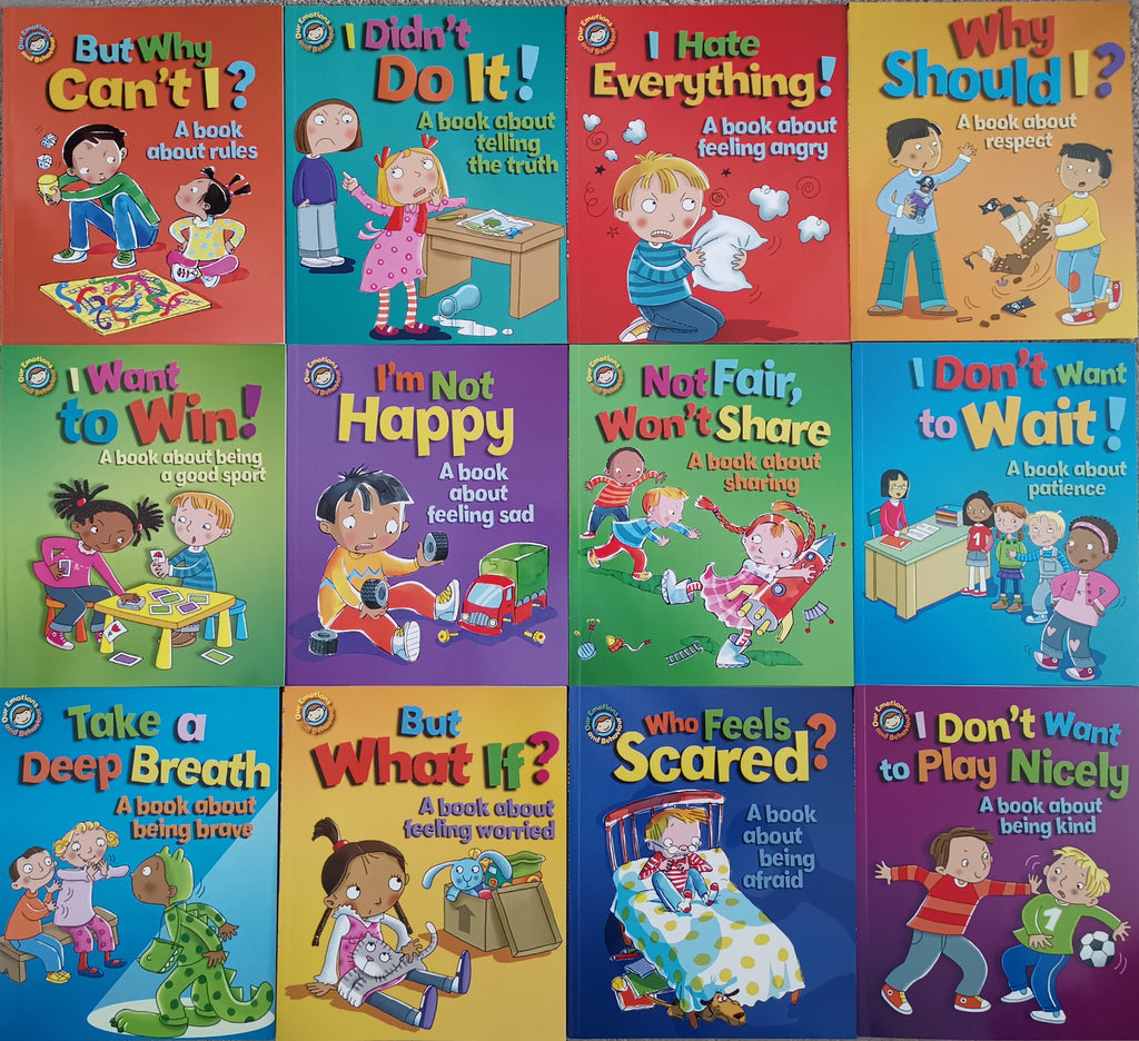 Sue Graves Our Emotion & Behaviour Series 11 Books Collection Paperback Brand New!!! - Children Store Co.