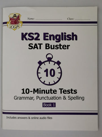 CGP KS2 English SAT Buster Paperback!!!! - Children Store Co.