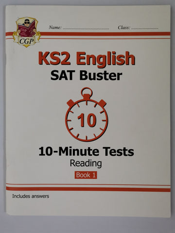 CGP KS2 English SAT Buster (Reading) Paperback!!!! - Children Store Co.