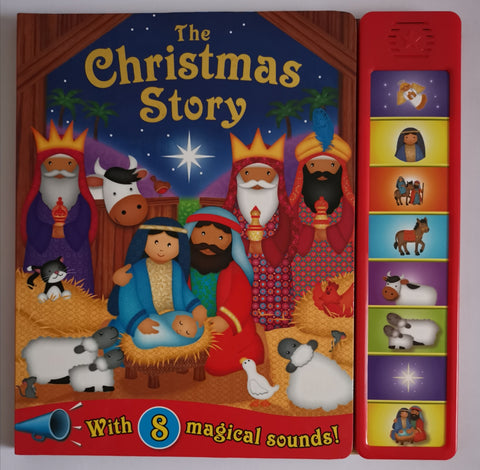 Baby / Kids The Christmas Story 8 buttons Sound book NEW!!!! - Children Store Co.