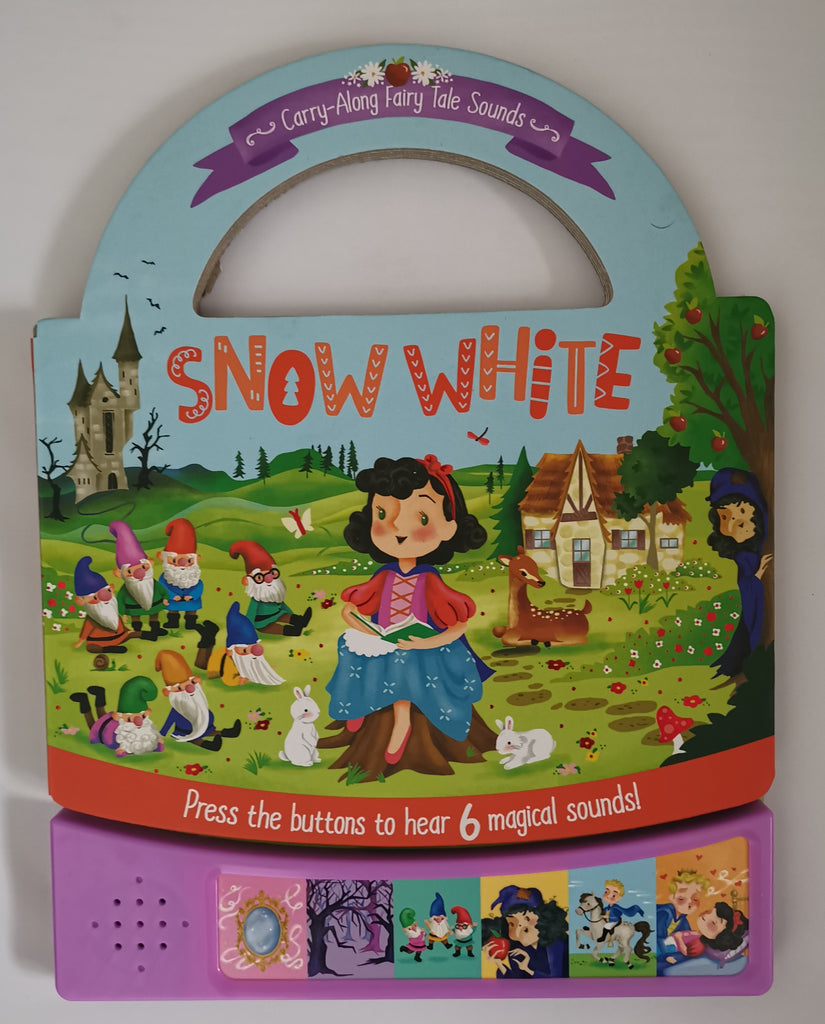 Kids/Children Snow White Carry along 6 button sound book Hardback - Children Store Co.