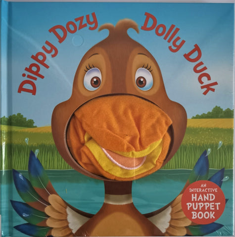 Baby/Kids Dippy Dozy Dolly Duck Hand Puppet Board book Ages 0+New - Children Store Co.