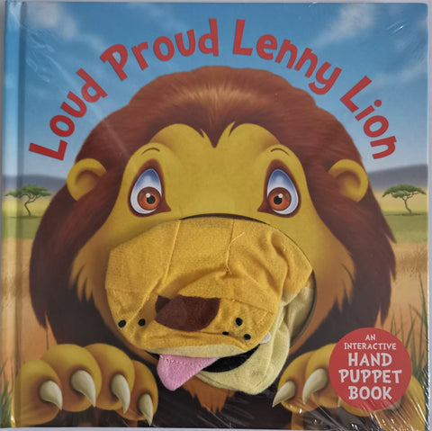 Baby/Kids Loud Proud Lenny Lion Hand Puppet Board book Ages 0+New - Children Store Co.