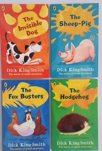 Dick King Smith 4 Books Set Collection Paperback Ages 6+ New!!! - Children Store Co.