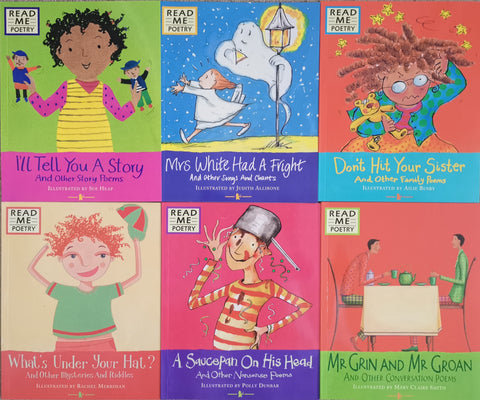 Read me Poetry Series (6 books collection) by Walker books Ages 6+ Paperback New - Children Store Co.