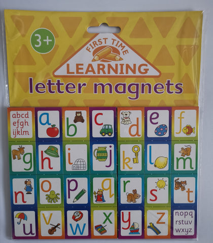 Pre School/Reception First Time Learning Letter Magnets  Ages 3+ Fridge/ Magnetic White board Magnets New - Children Store Co.