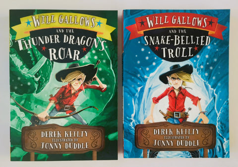 Will Gallows and the Thunder Dragon's Roar &Snake Bellied Troll Derek Keilty - Children Store Co.
