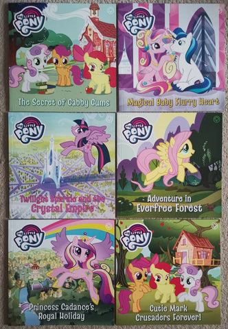 My Little Pony 6 Picture Books Collection Paperback Brand New Collection Ages 3+