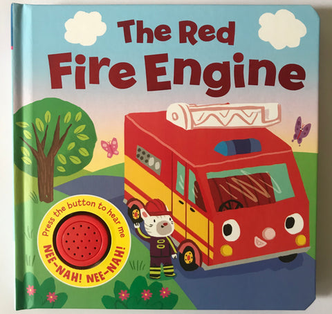 Baby/kids The Red Fire Engine Sound book NEW!!! - Children Store Co.