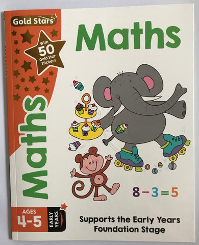 Goldstars Maths Educational Workbook Ages 4-5 - Children Store Co.