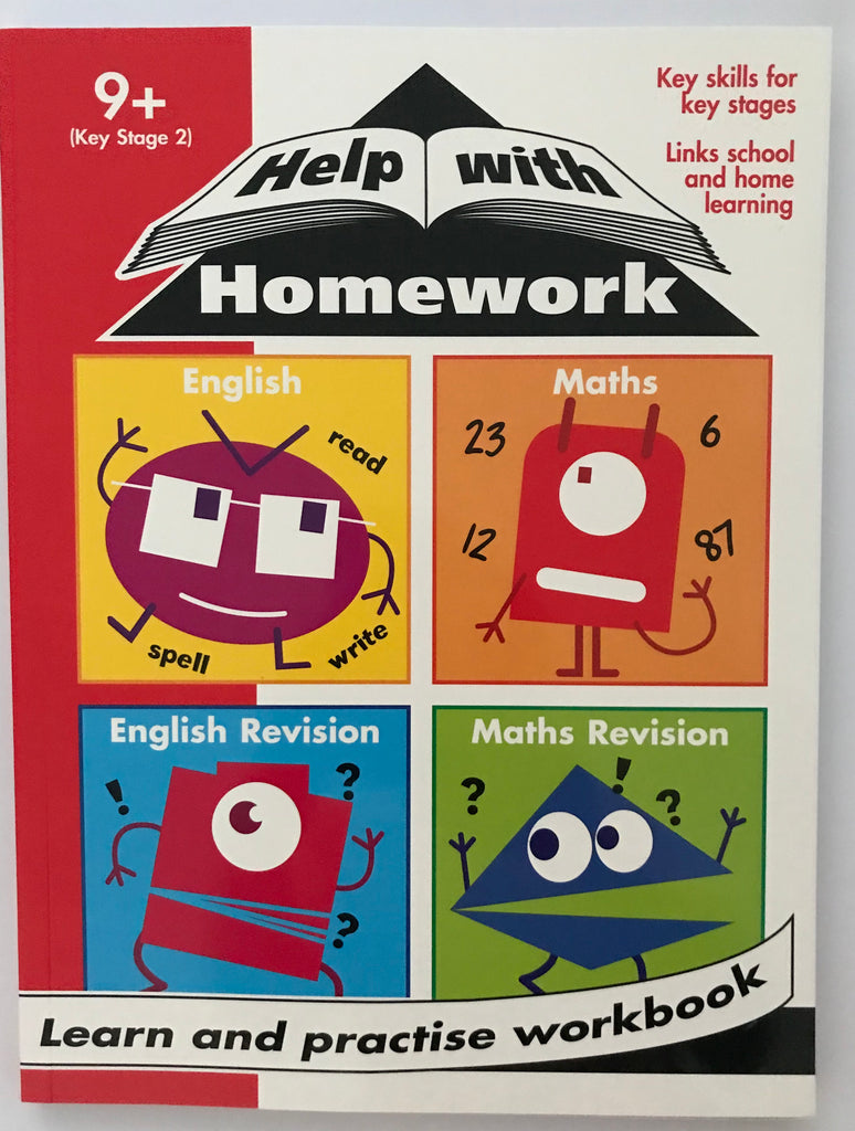 Help With Homework English & Maths Big workbook Ages 9+ KS2 (NEW)!!!! - Children Store Co.