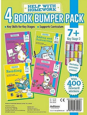 Help with Homework 4 book bumper Pack KS2 Ages 7+ Brand New!!!! - Children Store Co.