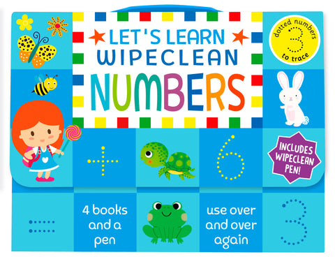 Reception / KS1 Kids Lets Learn Numbers Wipe clean Learning Pack Ages 4+ - Children Store Co.