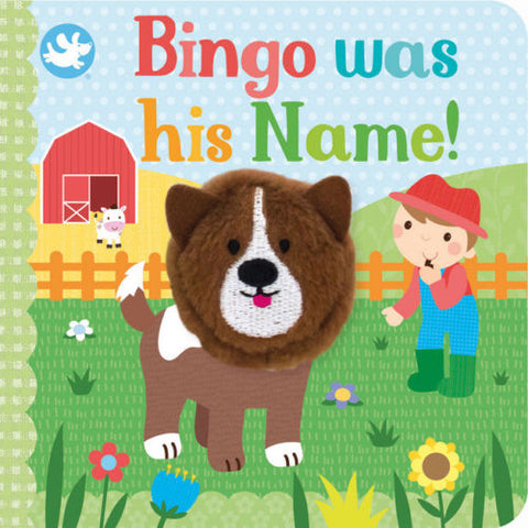 Baby/Kids BINGO WAS HIS NAME! FINGER PUPPET BOOK - Children Store Co.