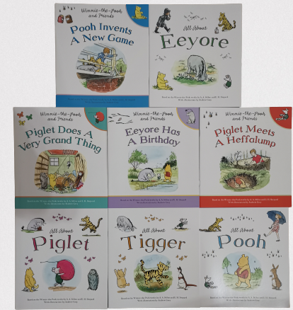 Winnie the Pooh & Friends 8 Books Collection Set Paperback Ages 6+ Brand New - Children Store Co.