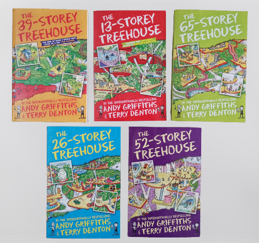The 13 Storey Treehouse Collection 5 Books Set By Andy Griffiths & Terry Denton - Children Store Co.