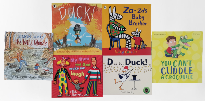 Kids/Children 6 Assorted picture books by Nick Sharratt, Ed Eaves David Melling Paperback - Children Store Co.
