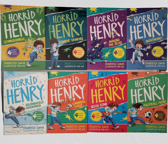 Kids/Children Horrid Henry 8 books Paperback Collection Ages 6+ New - Children Store Co.