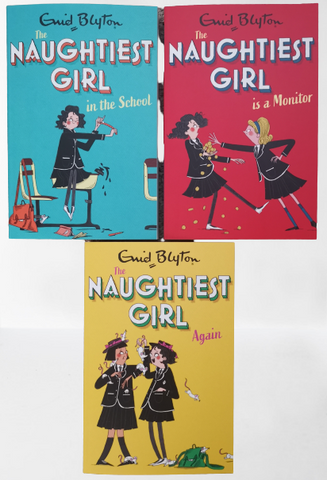 Children Enid Blyton The Naughtiest Girl 3 books set Ages 7+ Paperback New