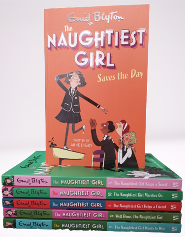 Children Enid Blyton The Naughtiest Girl 6 books Collection Paperback New
