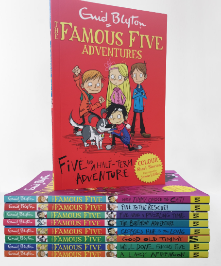 The Famous Five Adventures Short Story Books Collection Set by Enid Blyton