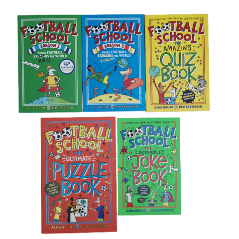 Football School Season 5 Books Collection Set By Alex Bellos & Ben Lyttleton