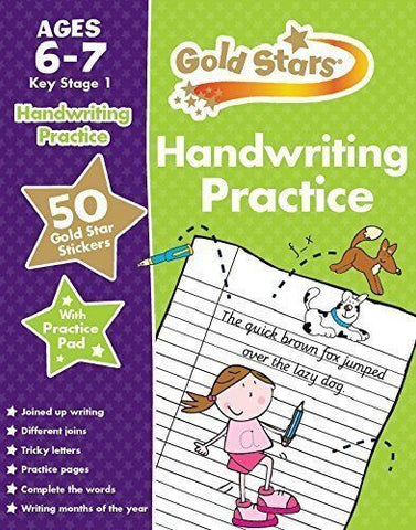 Goldstars Handwriting practice workbook Ages 6-7 - Children Store Co.